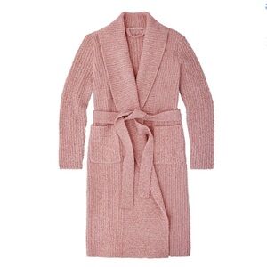 Member's Mark Women's Soft Cozy Knit Long Belted Sweater or Shawl Collar Robe